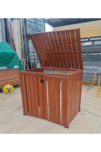Pool Filter Pump Shed - Vertical CUSTOM Sizes with Doors & Roof