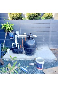Pool Filter Pump Enclosure SQM rate - slat Box CUSTOM Sizes with Doors and Roof