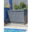 Pool Filter Pump Enclosure USING 65mm Slats - Sqm Wall Guide Price