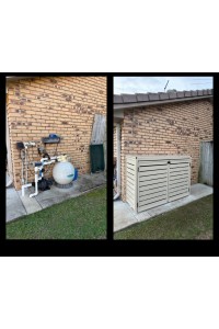 Pool Filter Pump Shed - Paperbark & 8 Other colours